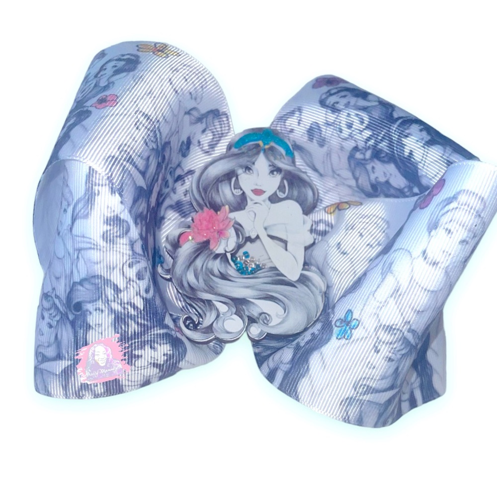 Princesses Color Splash hairbow 🎉